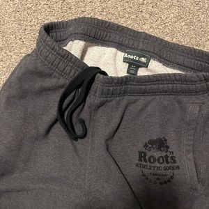 Roots grey sweats